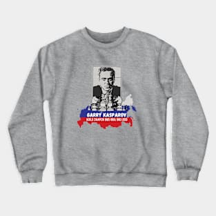 Garry Kasparov Chess Russian GM Crewneck Sweatshirt